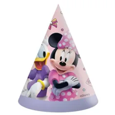 Disney Мини Маус хартиена парти шапка 6бр комплект