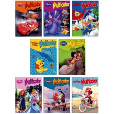 Disney оцветяваща книжка в различни варианти A/4