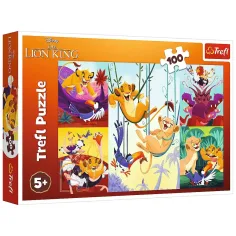 Disney: Пъзел с 100 части Лъвът крал - Trefl