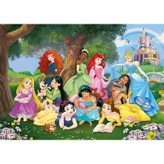 Disney Принцеси 104бр. Супер Цветен Пъзел - Clementoni изображение 2