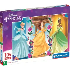 Disney Принцеси 104бр. Супер пъзел - Clementoni