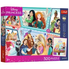 Disney Принцеси 300бр. премиум пъзел - Trefl изображение 1