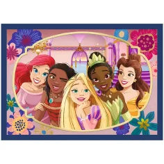 Disney Принцеси - 4 в 1 пъзел 4 x 88 бр. - Trefl изображение 2