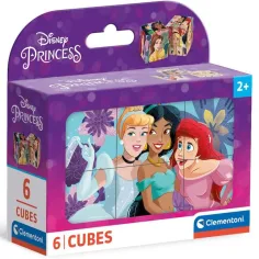 Disney Принцеси 6бр. приказни кубчета - Clementoni