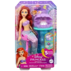 Disney Принцеси: Ариел Перлен магия изненада кукла комплект - Mattel
