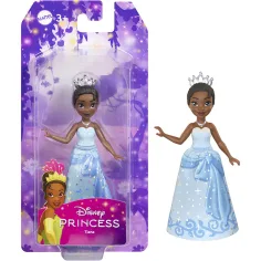 Disney Принцеси: Мини Тиана принцеса кукла в синя рокля - Mattel
