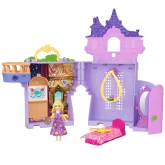 Disney Принцеси Палата мини Рапунцел с кукла - Mattel