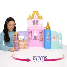Disney Принцеси Замък с Рапунцел - Mattel изображение 4