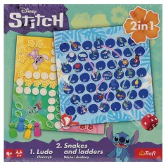 Disney: Stitch 2 в 1 настолна игра колекция - Trefl