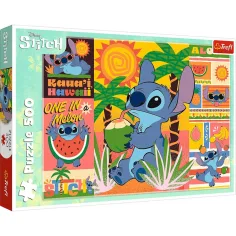 Disney: Stitch 500 части пъзел - Trefl