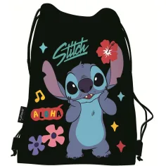 Disney Stitch Black Aloha раница, спортна чанта 34x43см
