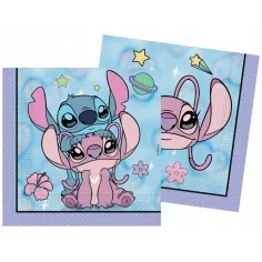 Disney Stitch и Angel 20бр. двуслойни хартиени салфетки пакет