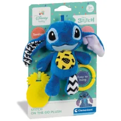 Disney Stitch мека звънчеща играчка за бебета - Clementoni