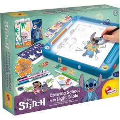 Disney Stitch рисувателен комплект с осветена рисувателна дъска - Lisciani изображение 1