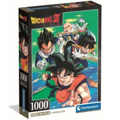 Dragon Ball Z Воини в действие 1000 части компактна пъзел – Clementoni