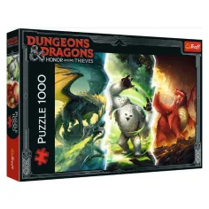 Dungeons & Dragons Легендарни чудовища 1000 части пъзел - Trefl