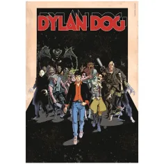 Dylen Dog комиксово HQC 1000 части пъзел с постер - Clementoni изображение 2