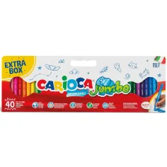 Джъмбо 40бр. макси флумастери комплект - Carioca