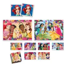 Edukit: Disney Принцеси 4 в 1 игрален комплект - Clementoni изображение 2