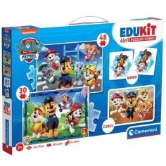 Edukit: Патрул на лапите 4 в 1 игрален комплект - Clementoni