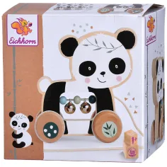 Eichhorn: Търкаляща се панда дървена играчка - Simba Toys