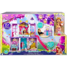 Enchantimals: Кралски замък с кукла Фелисити Фокс - Mattel