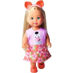 Еви Лав Кюти кукла в животинска дрешка в различни варианти 12см - Simba Toys изображение 3