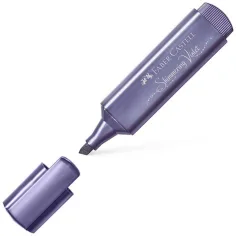 Faber-Castell: 1546 Блестящо лилав текстов маркер в металик лилав цвят 1бр