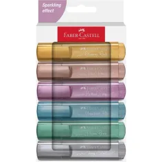 Faber-Castell: 1546 Метал 6 бр. комплект маркери за текст