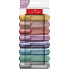 Faber-Castell: 1546 Метал 8 бр. комплект флумастери за подчертаване
