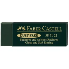 Faber-Castell: Безстърготинен гумичка зелена