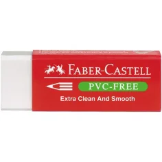 Faber-Castell: Бял PVC менти винилов гумичка
