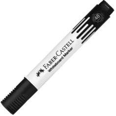 Faber-Castell: Черен маркер за дъска 48ч