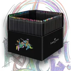 Faber-Castell: Черна серия цветни моливи комплект 100бр. изображение 2