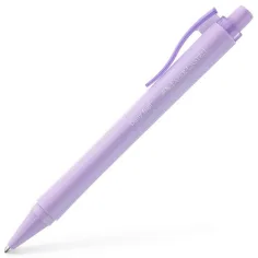 Faber-Castell: Daily Ball син цвят химикалка с пастелно лилаво тяло