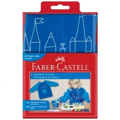 Faber-Castell: детски престилка в синьо