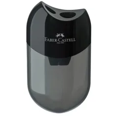 Faber-Castell: Двоен дълготраен пластмасов острилк черен