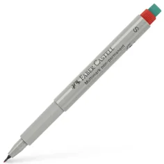 Faber-Castell: Фолиев маркер S червен