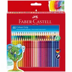 Faber-Castell: Grip цветни моливи 48бр комплект