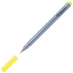 Faber-Castell: Grip Finepen с жълт флуид 0,4mm