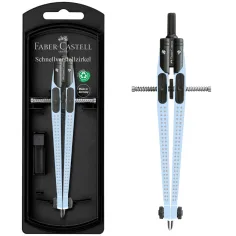 Faber-Castell: GRIP небесносин комплект за компас с бързо регулиране
