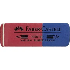 Faber-Castell: Гумена гума за синьо/червено молив и химикалка