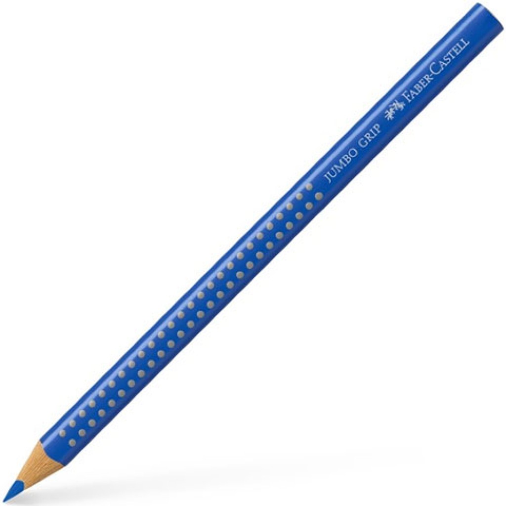 Faber-Castell: Jumbo Grip 2001 цветен молив тъмносин