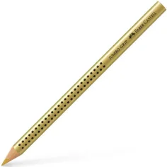 Faber-Castell: Jumbo Grip 2001 цветен молив златен