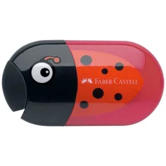 Faber-Castell: Калинка с животински дизайн острилка с гума