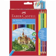 Faber-Castell: Комплект цветни моливи 40бр.