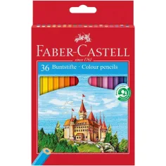 Faber-Castell: Комплект цветни моливи с крепост 36бр.