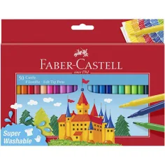 Faber-Castell: Комплект флумастери 50 броя