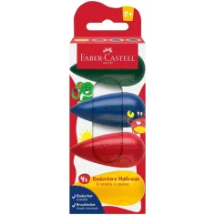 Faber-Castell: Комплект восъчни пастели с форма на капка, 4 броя