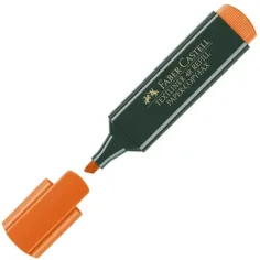 Faber-Castell: Маркер за текст 1548 в оранжев цвят